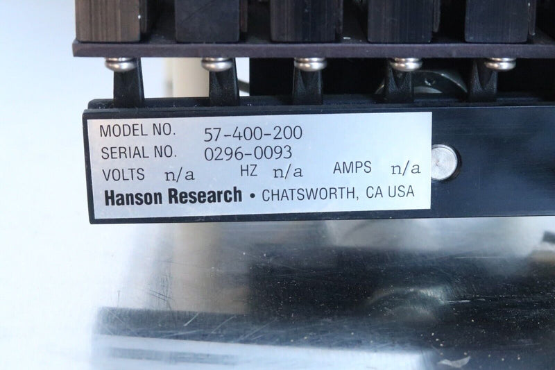 Hanson Research Tablet Dissolution 57-400-200 Microette syringe pump assembly