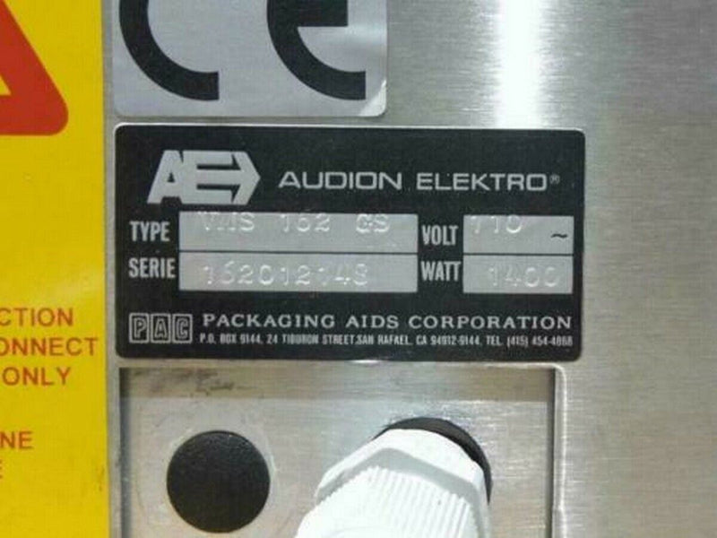 Audion Elektro - VMS 162 GS - Electro AudionVac, Controlled Vacuum Chamber