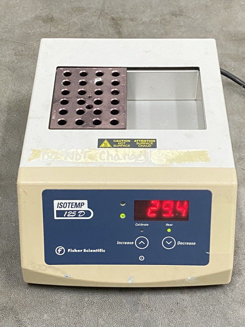 Fisher Scientific Isotemp 125D Digital Block Heater