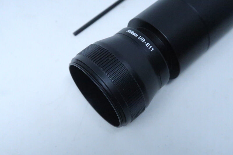 Nikon microscope lens UR-E11 + DI HR055-CMT Adapter for Camera to scope coupler