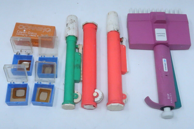 Lot of Finnpipette Labsystems pipets, multichannel 12 channel Lab Pipette