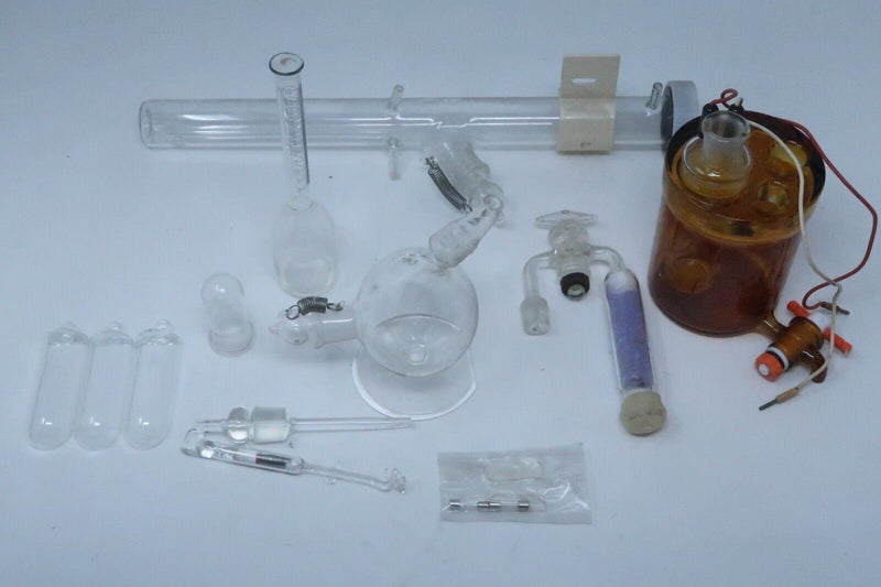 Chemistry Distillation Titration Lab Glassware Glass Joint tubes misc parts