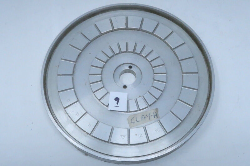 Clay Adams Head, Hematocrit Centrifuge Rotor Cover, stainless steel lid