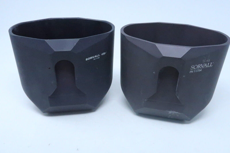 2 Pcs - SORVALL P/N 11754 Swing-out Centrifuge Rotor Buckets