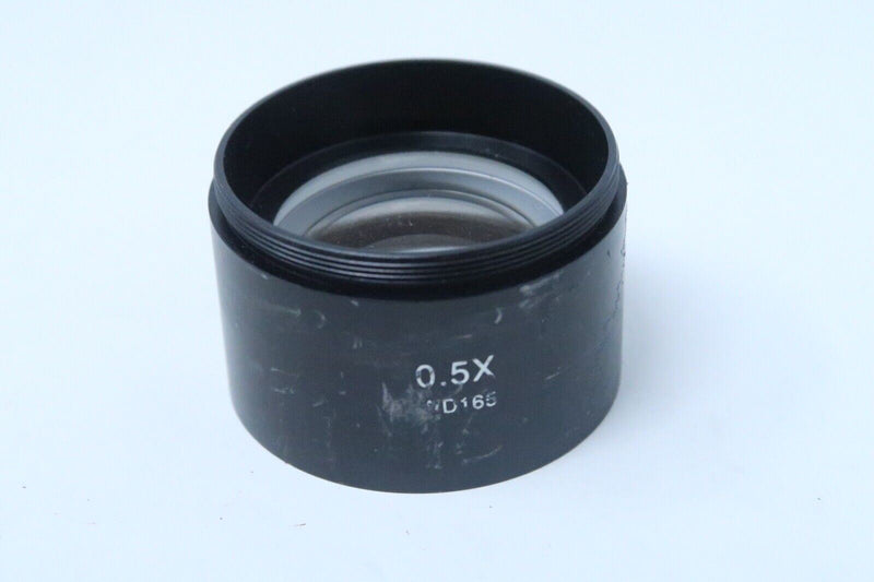Stereo Zoom Microscope Accessory - 0.5x optical lens adapter, 2"D x 1-1/4"L