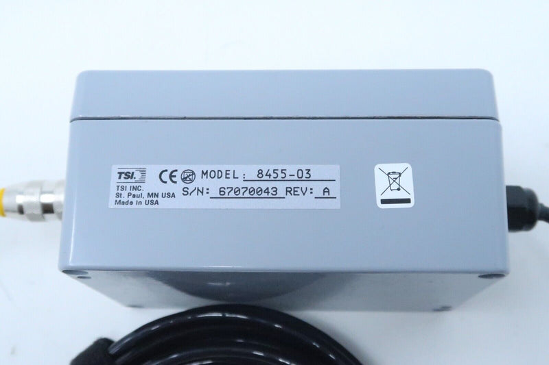 TSI Air Velocity Transducer, Model: 8455-03, Range: 0-10000, Air Flow Probe