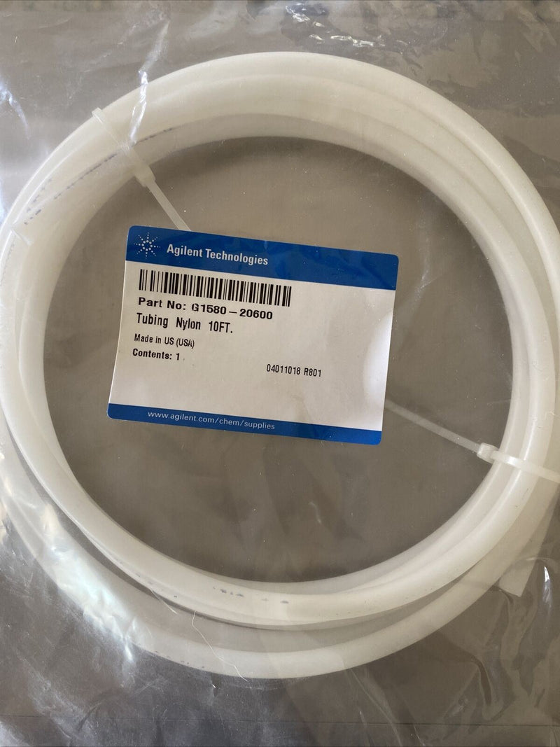 new Agilent Technologies G1580-20600 - Tubing Nylon 10ft, 1/4" O.D.