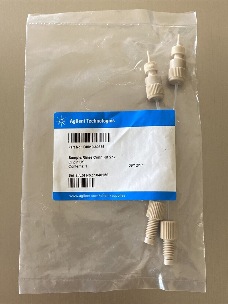 new Agilent Technologies G8010-60335 - Sample/Rinse Connection Kit, 2/PK