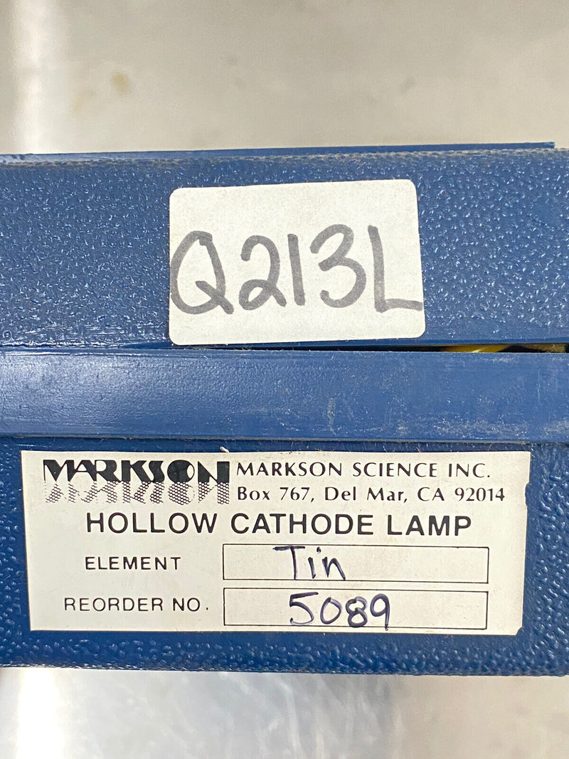 Perkin Elmer Hollow Cathode Lamp Tube Element: Sn - Tin