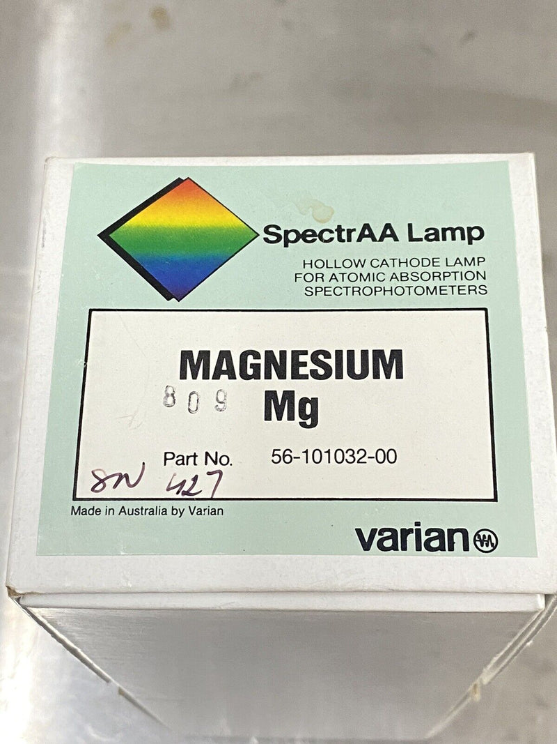 Varian Hollow Cathode Lamp Tube, Element: Mg - Magnesium For Spectrophotometers