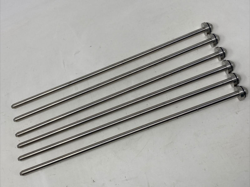 6X Vankel Varian Agilent 15.5” stainless steel shafts, Tablet Dissolution System