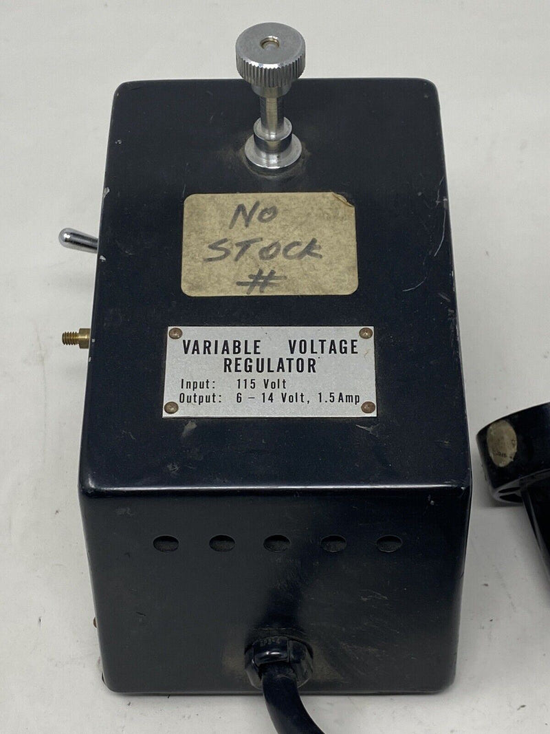 Vintage Microscope Variable Voltage Regulator Power Supply Lab Unit 115V Japan