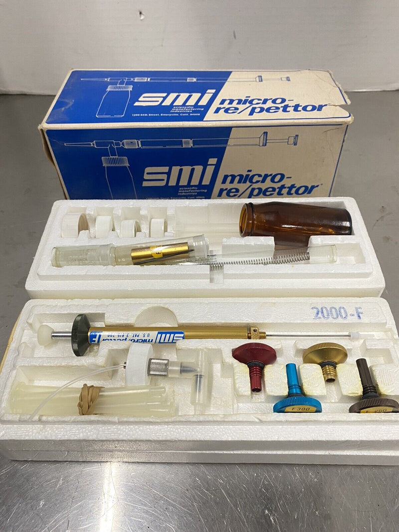 SMI Micro Re/Pettor syringe assortment set MICRO PIPETTE