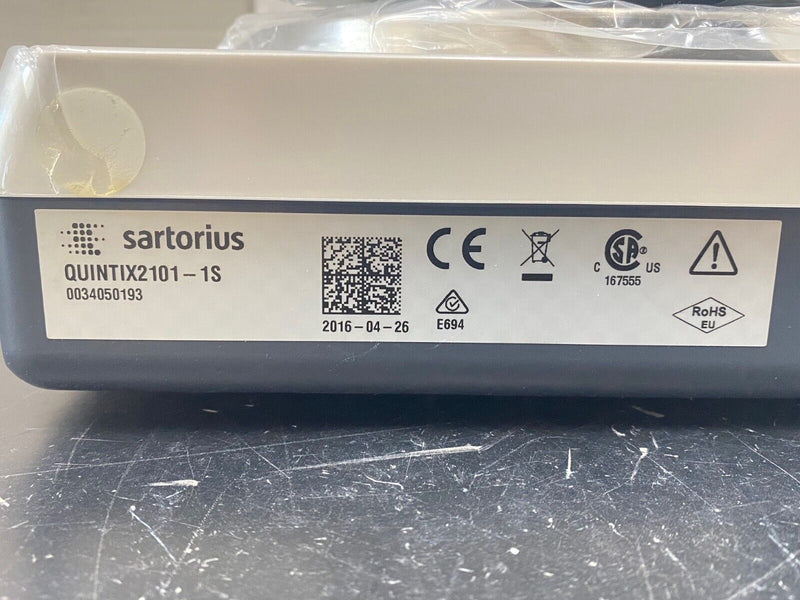 New Sartorius QUINTX2101-1S Digital Balance Platform Scale, Quintix 2101-1S