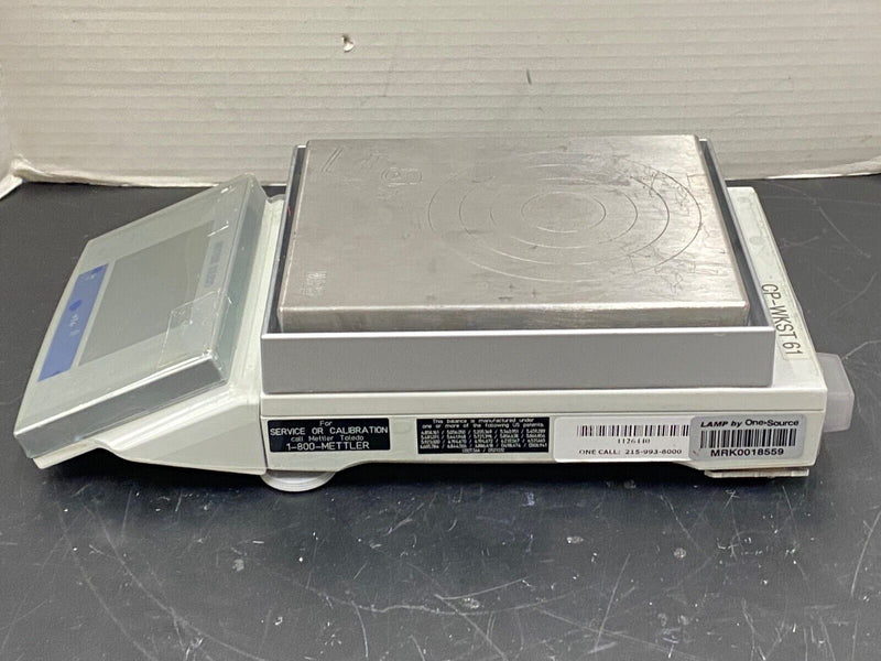 Mettler Toledo XS6002S Excellence Laboratory Balance, 6100.00g Precision Scale