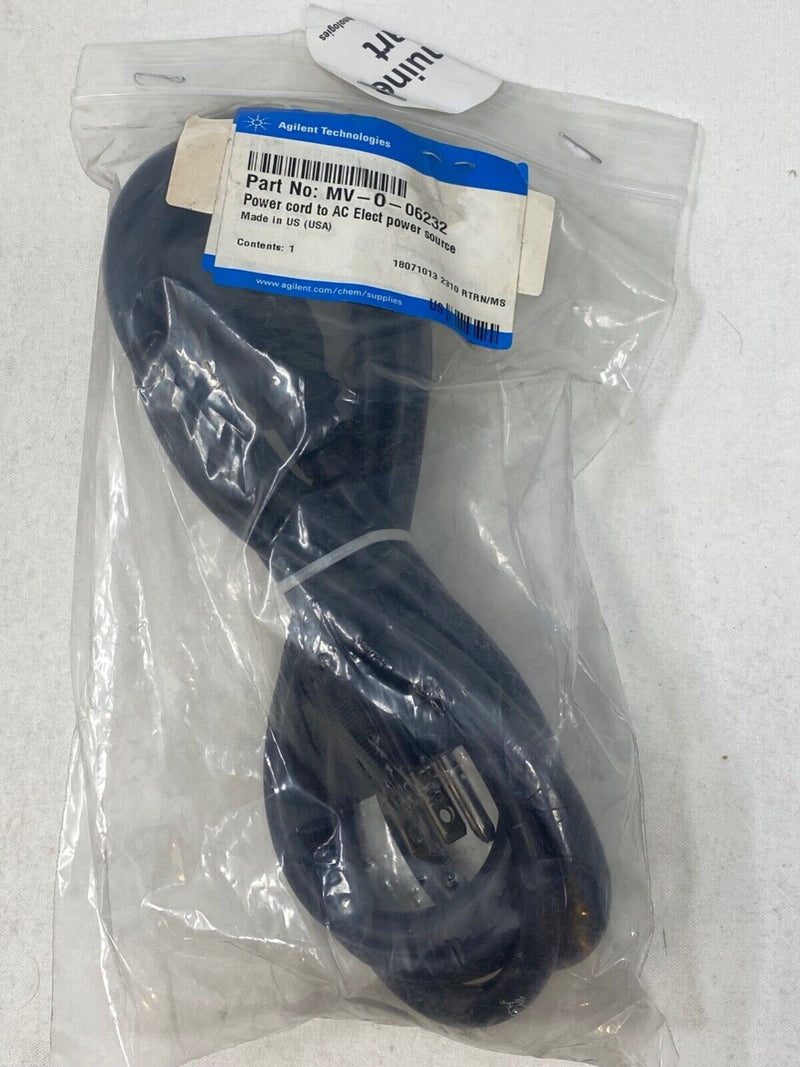 NEW Agilent 06232 Biotage Spare Part - Power Cord to AC Elect power source