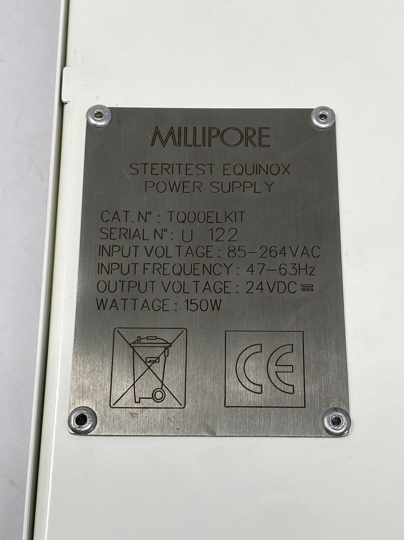 Millipore Laboratory Steritest Equinox Pump TQ00ELKIT Power Supply