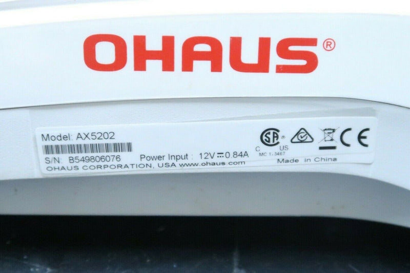 Ohaus AX5202 Adventurer Precision Balance Scale [0.01g / 5200g Max Capacity]