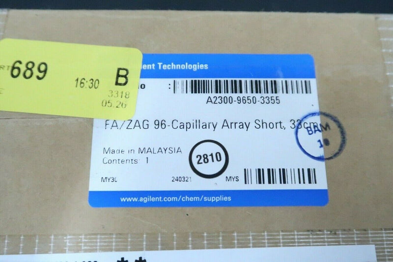 Agilent A2300-9650-3355 (FA/ZAG) 96-Capillary Array Short 33cm Fragment Analyzer
