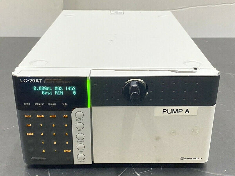Shimadzu LC-20AT Prominence HPLC Liquid Chromatograph Pump, CAT