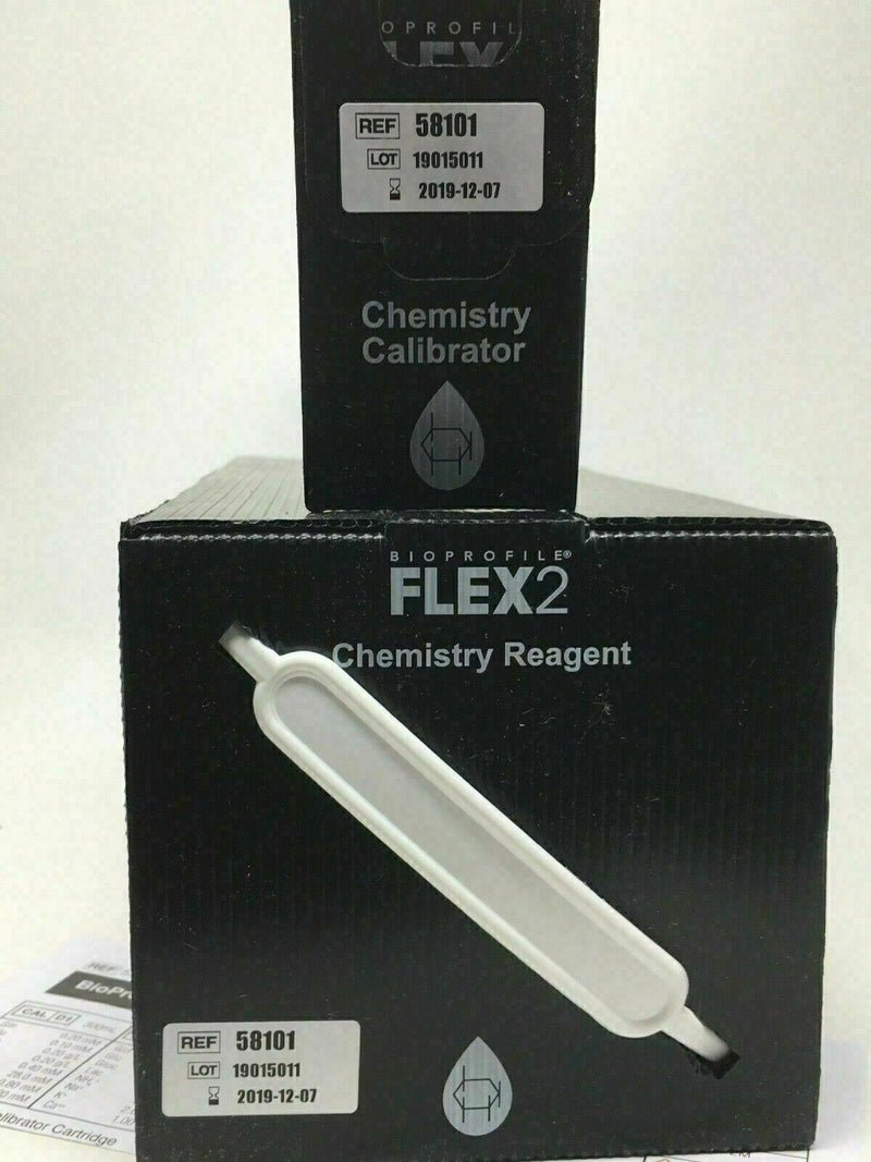 Nova Biomedical 58101 BioProfile FLEX 2 Chemistry Calibrator & Reagent Cartridge