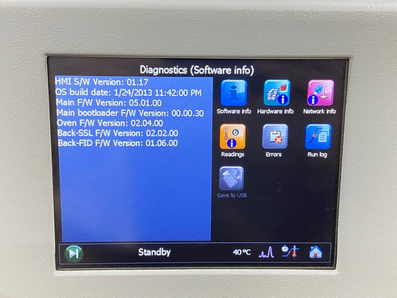 Thermo Scientific Trace 1310, GC Gas Chromatography 1300 Series with S/SL & FID