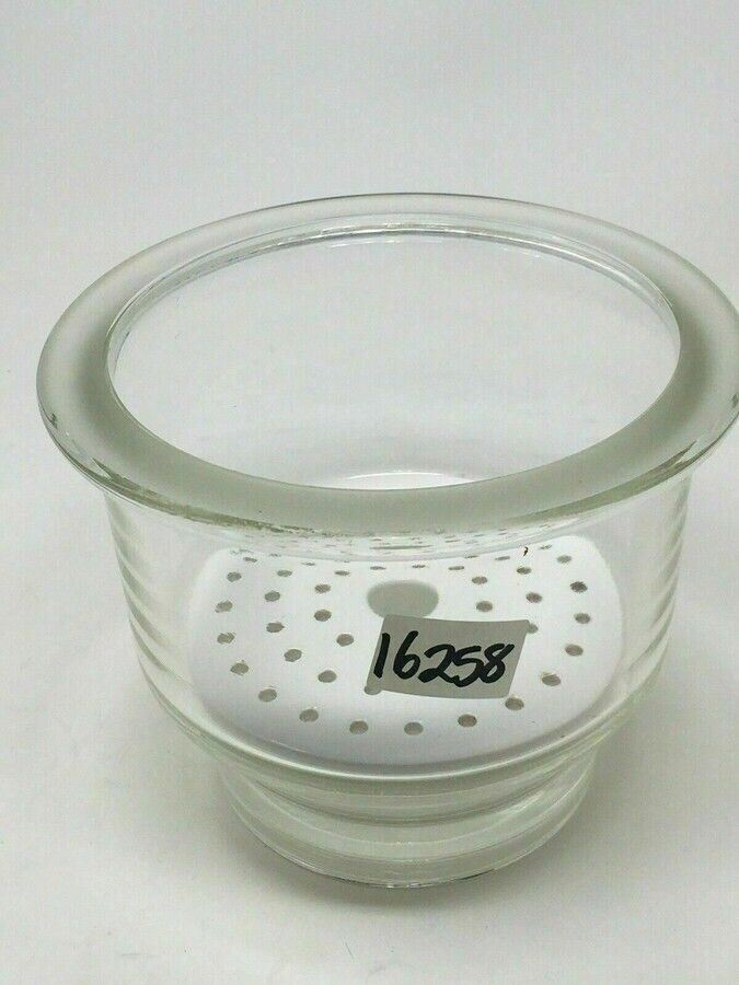 Pyrex 155mm I.D. Laboratory Glass Desiccator with Ceramic Plate, no Lid