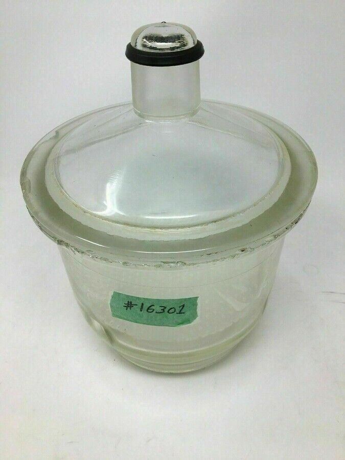 Pyrex 250mm I.D. Laboratory Reaction Glass Desiccator with Lid