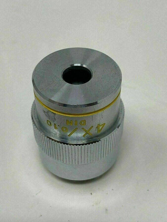 Parco 4X / 0.10 DIN Magnification Microscope Lens Objective