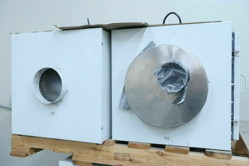 Lot of 2X - Nuaire NU-819-002 Fan Motor Blowers for Fume Hood Lab Safety Cabinet
