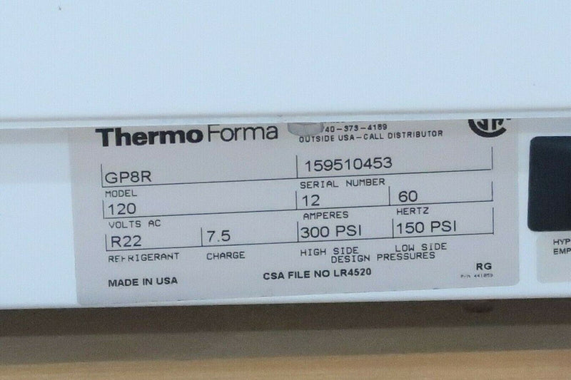 Thermo Forma Centra GP8R Bench-Type Refrigerated Centrifuge, No Rotor
