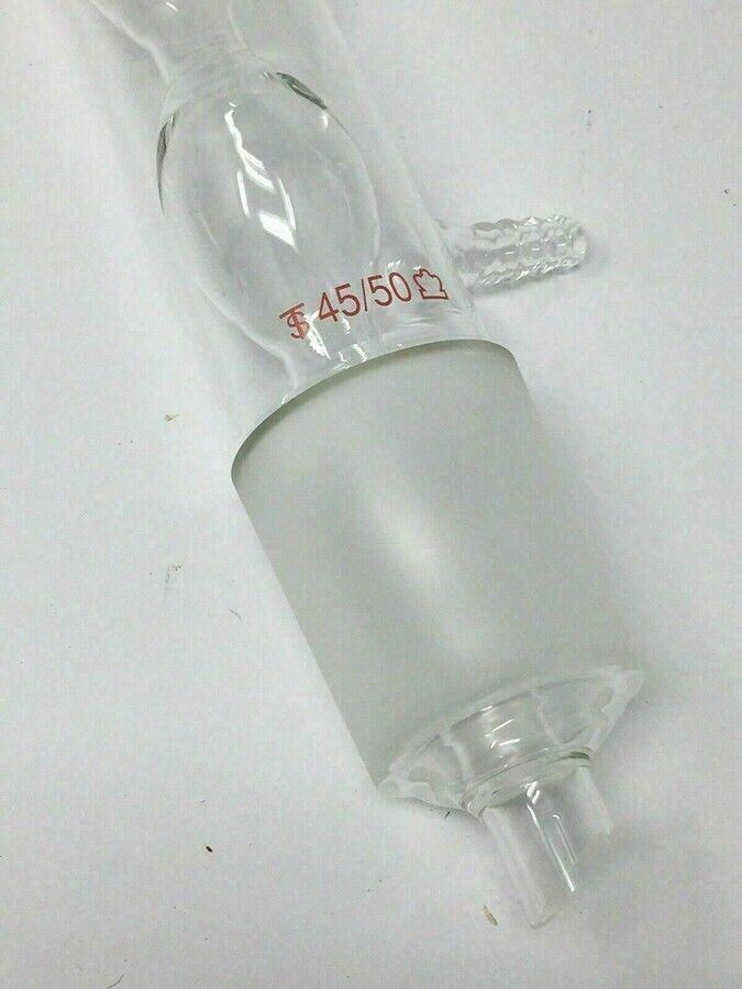 New Kimble KONTES Glass Allihn Condenser Evaporator 45/50 Soxhlet Extractor Tube