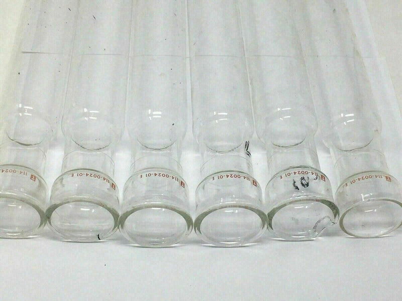 Tecator DS-6 Evaporator Distillation Rack + Pyrex Round-bottom Glass Test Tubes