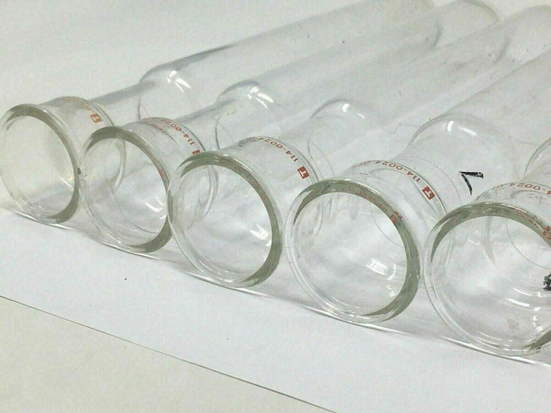Tecator DS-6 Evaporator Distillation Rack + Pyrex Round-bottom Glass Test Tubes
