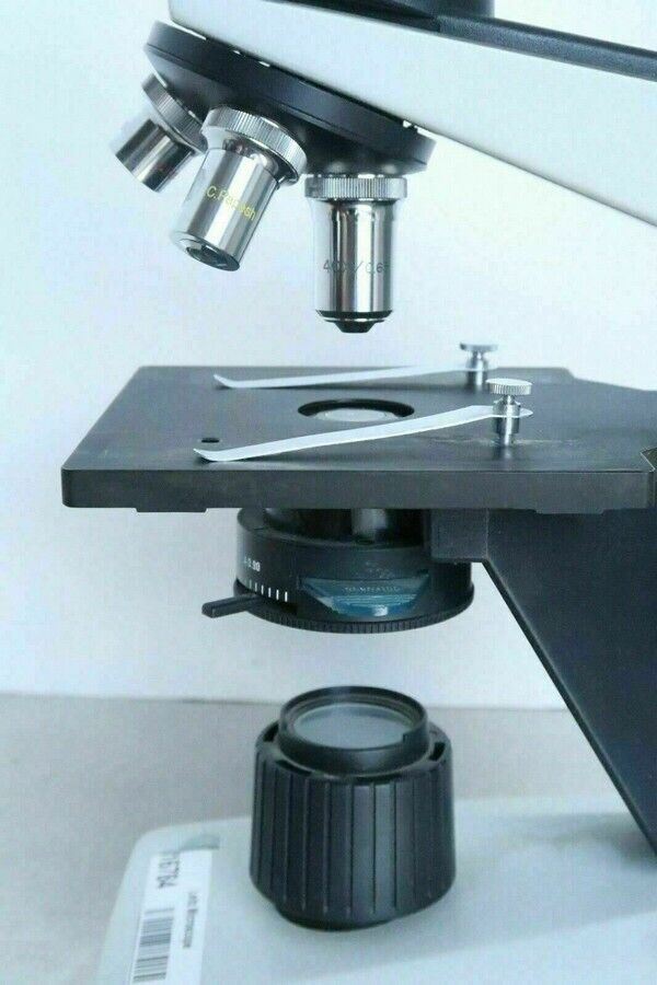 Leitz HM-Lux 3 Compound Binocular Microscope + 4X 10X 40X Objectives