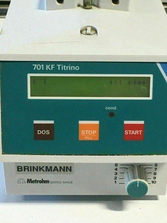 Brinkmann Metrohm 701 KF Karl Fischer Titrino Titrator Controller for Titration