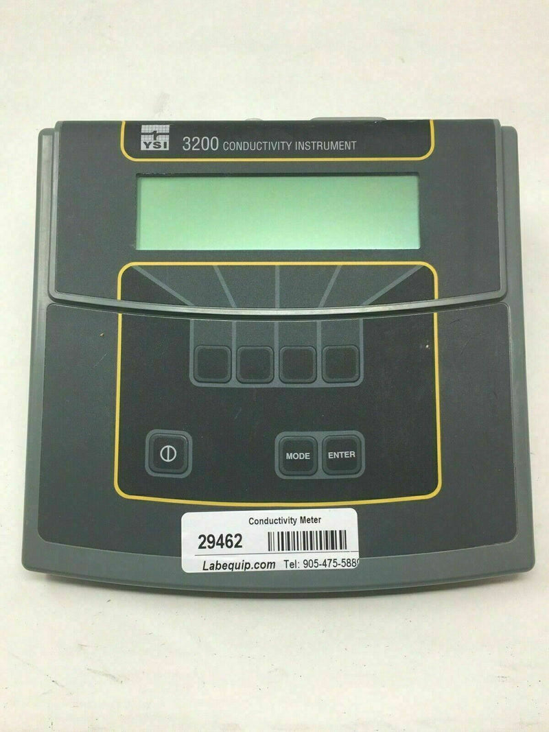 YSI 3200 Laboratory Conductivity Resistivity Salinity Meter, Model: 3200-115V