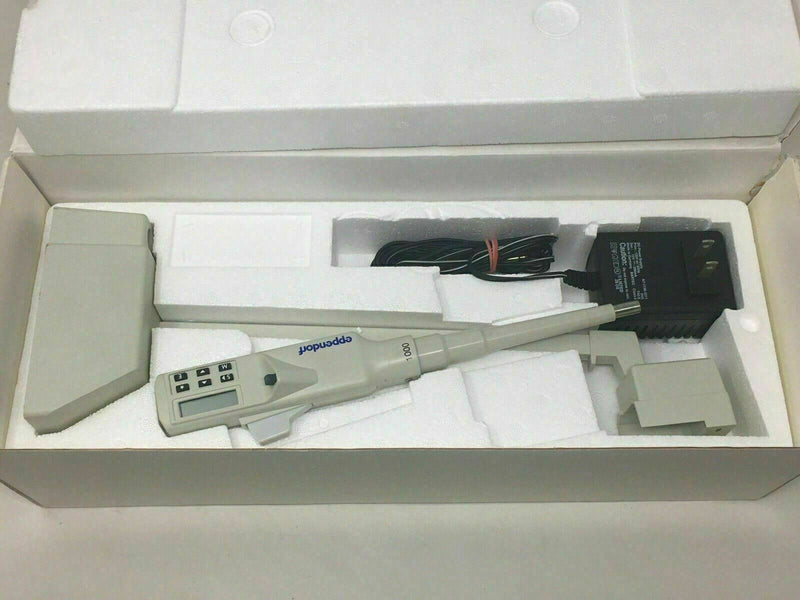 New Eppendorf Pipettor Response 4850 Electronic 1000 uL Hand held Pipette