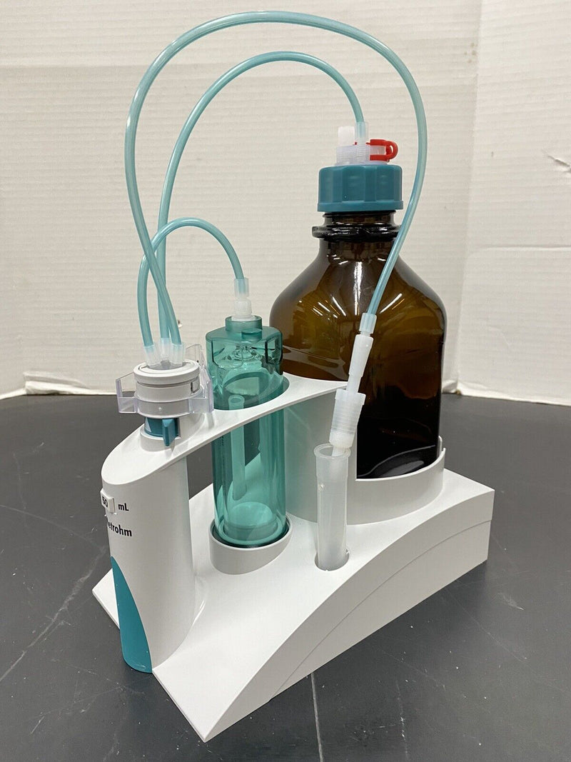 METROHM 806 Titration Exchange Unit 50mL with Bottle & Accessories