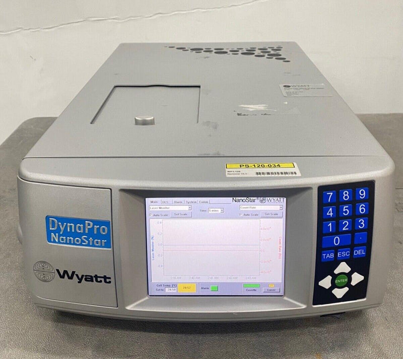 Wyatt DynaPro WDPN-04 Laser Photometer Refractive Lab Refractometer