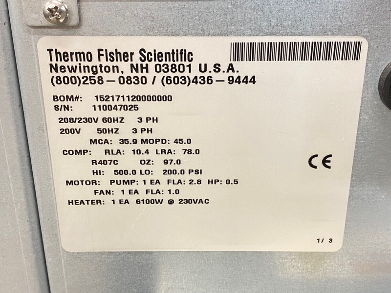 Thermo Fisher Scientific Neslab ThermoFlex 7500 Recirculating Laboratory Chiller