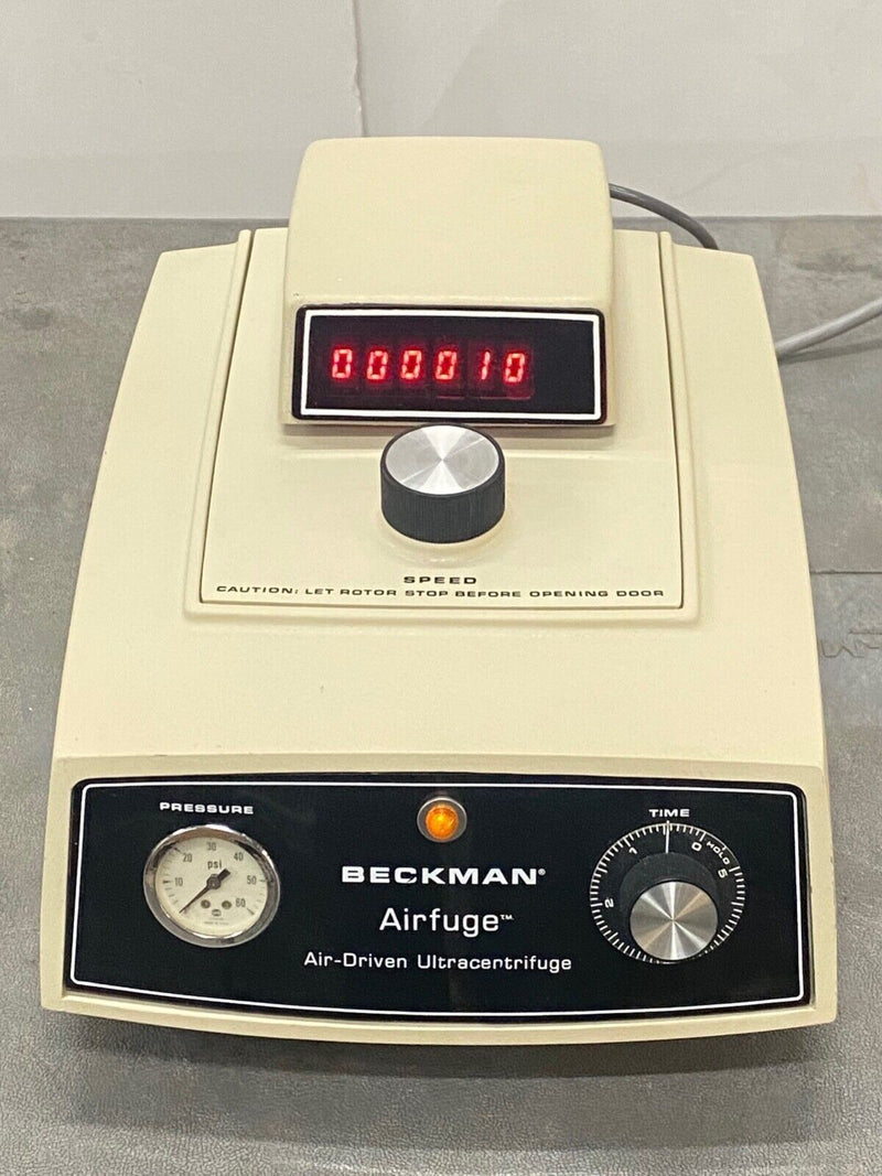 Beckman Coulter 347854 Airfuge Digital Tachometer Air-Driven Ultra Centrifuge