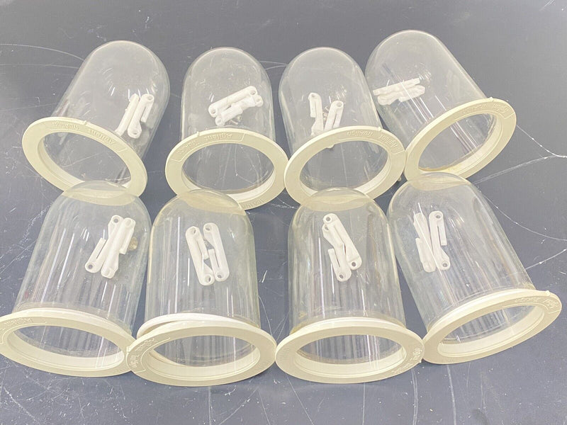 8x Agilent TruAlign Clear Glass Vessel 1000mL for Tablet Dissolution System