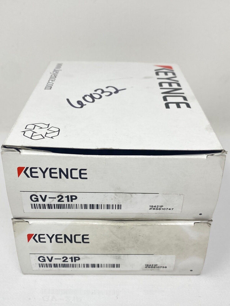 New in Box! Keyence GV-21P Digital CMOS Laser Sensor