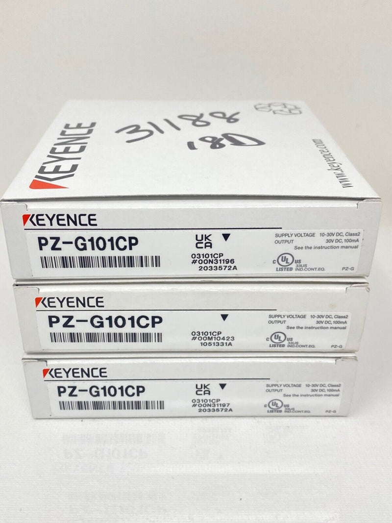 New in Box! KEYENCE PZ-G101CP Photoelectric Sensor
