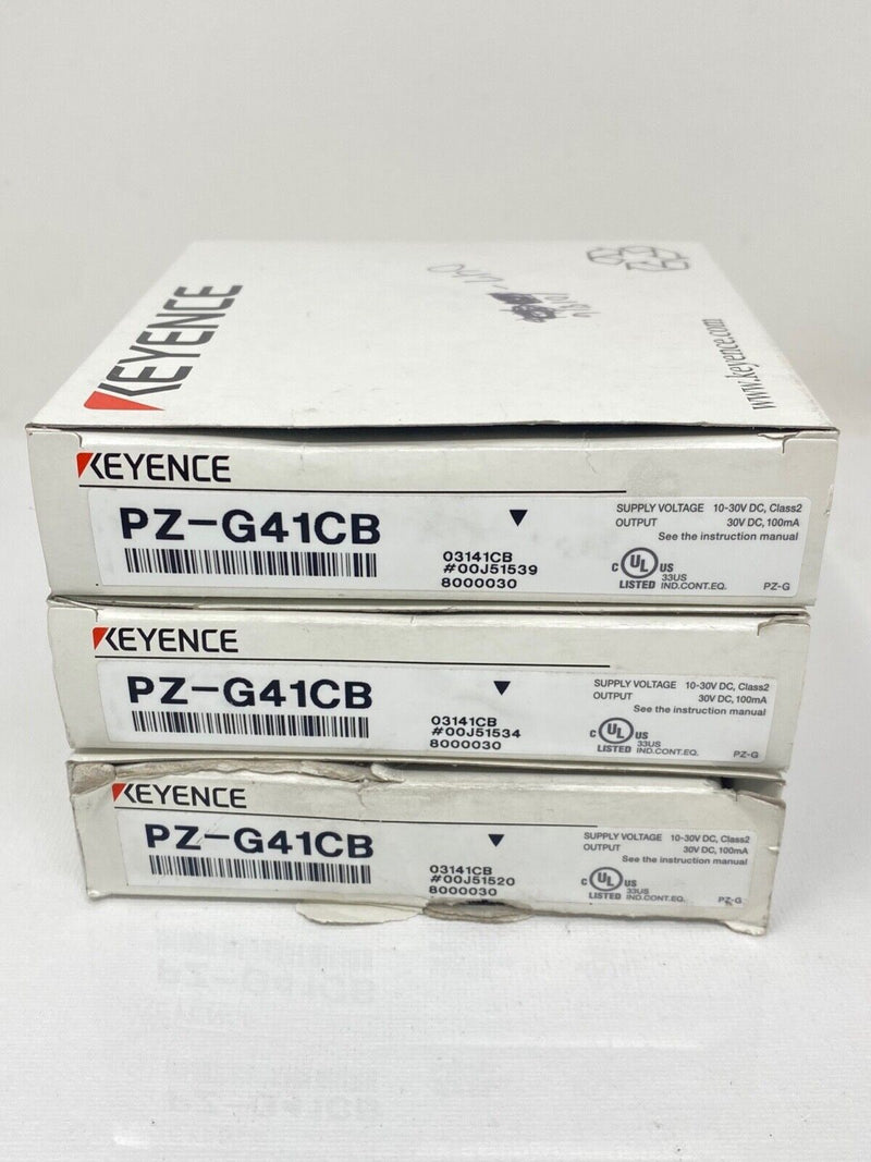 New in Box! Keyence PZ-G41CB Photoelectric Switch