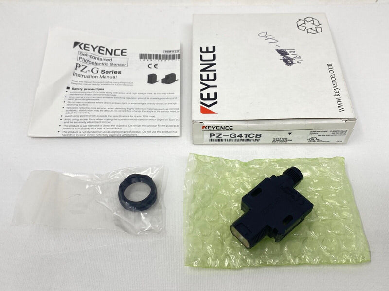 New in Box! Keyence PZ-G41CB Photoelectric Switch