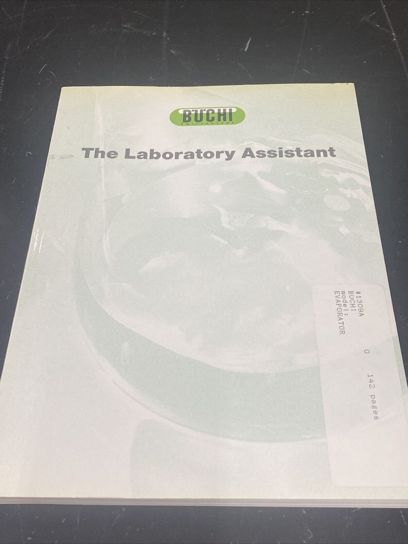 Buchi the laboratory Assistant - Instruction Book / Manual / User Guide