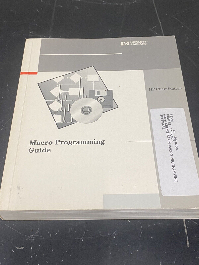 Hewlett Packard HP chemstation macro programming - User Guide / Manual