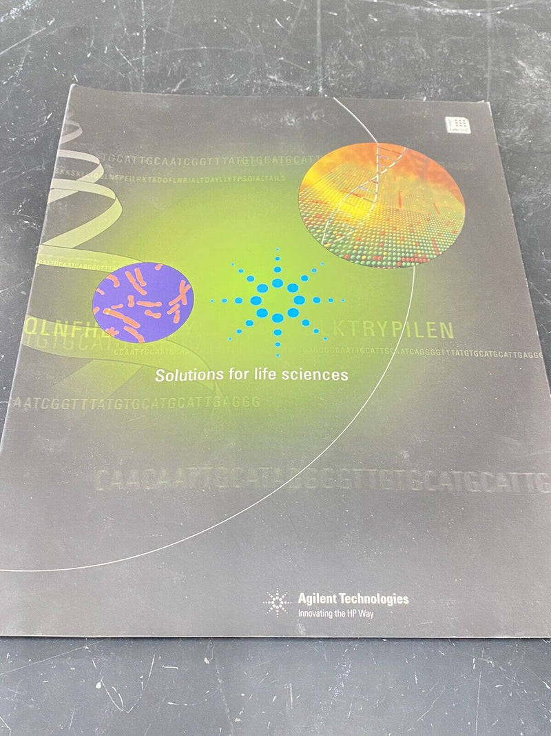 Agilent technologies CG / MS system - User Guide / Manual